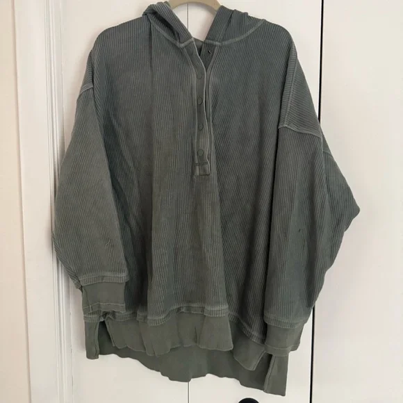 Aerie Hooded Sweater - Picture 1 of 6